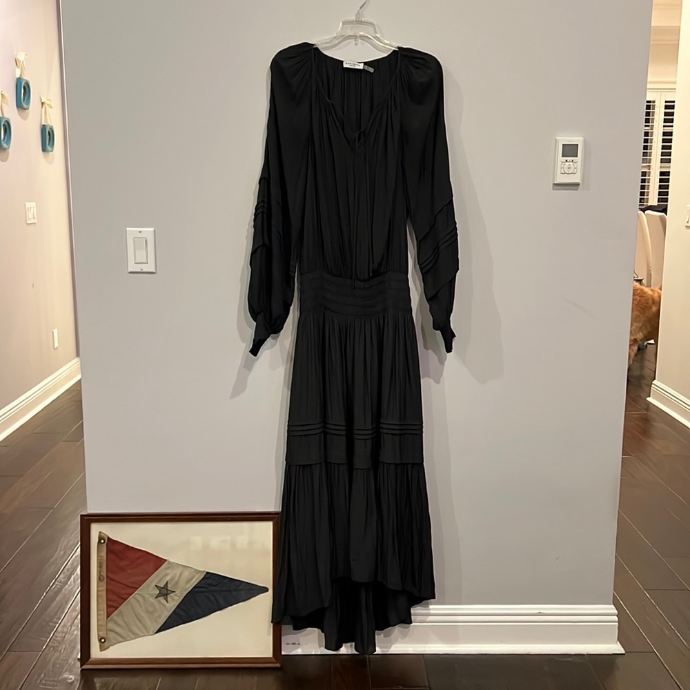 Ramy Brook New York Long Sleeve Maxi Dress
